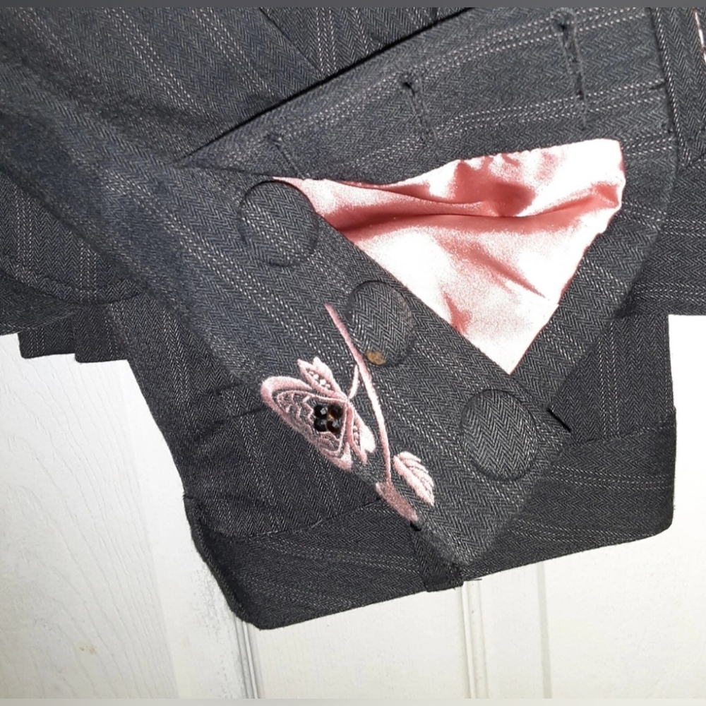 Guess Jacket Cropped With Ruffles - Picture 4 of 6